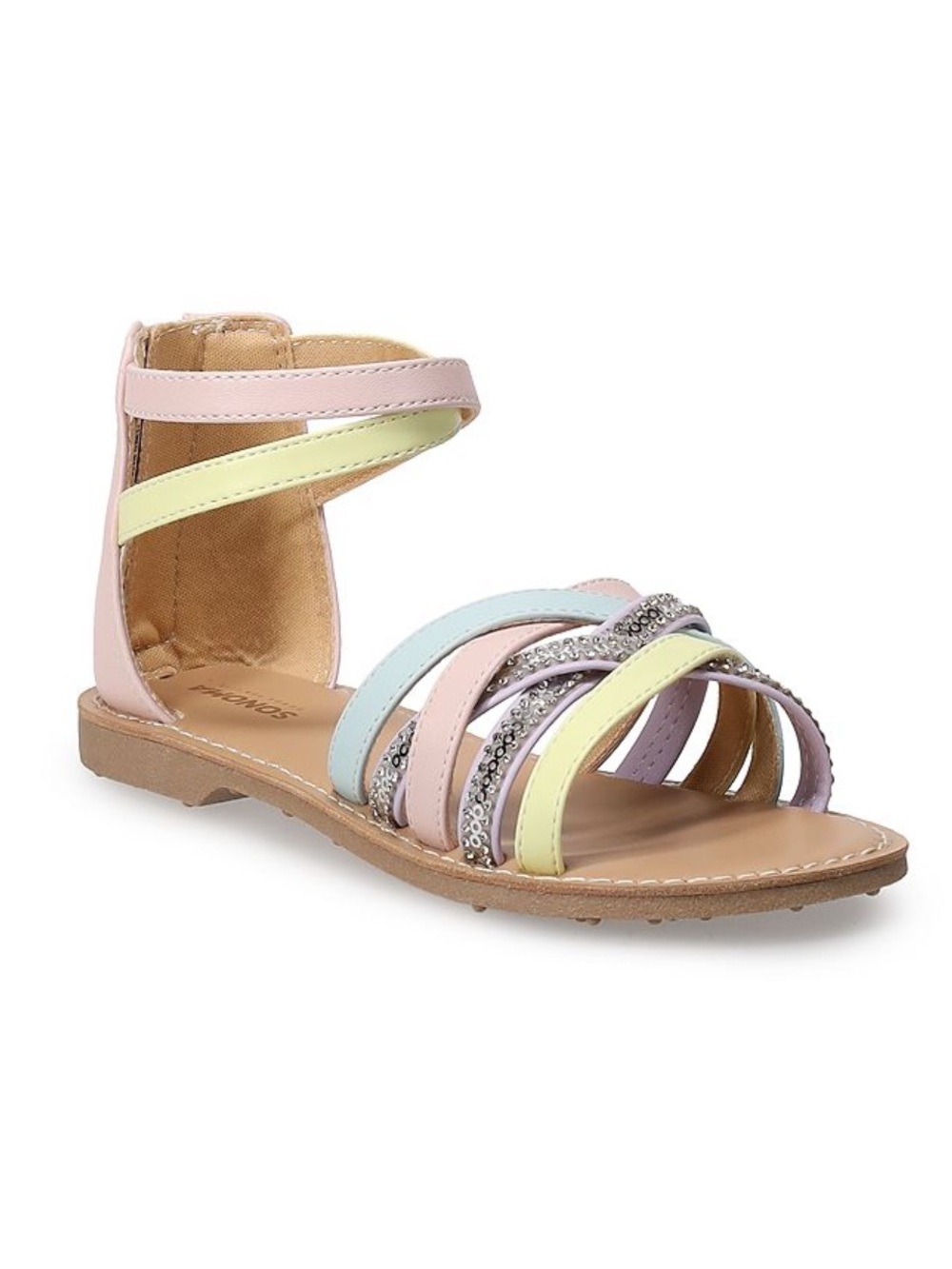 Jumping Beans Alanna Multi Color Girls Sandals